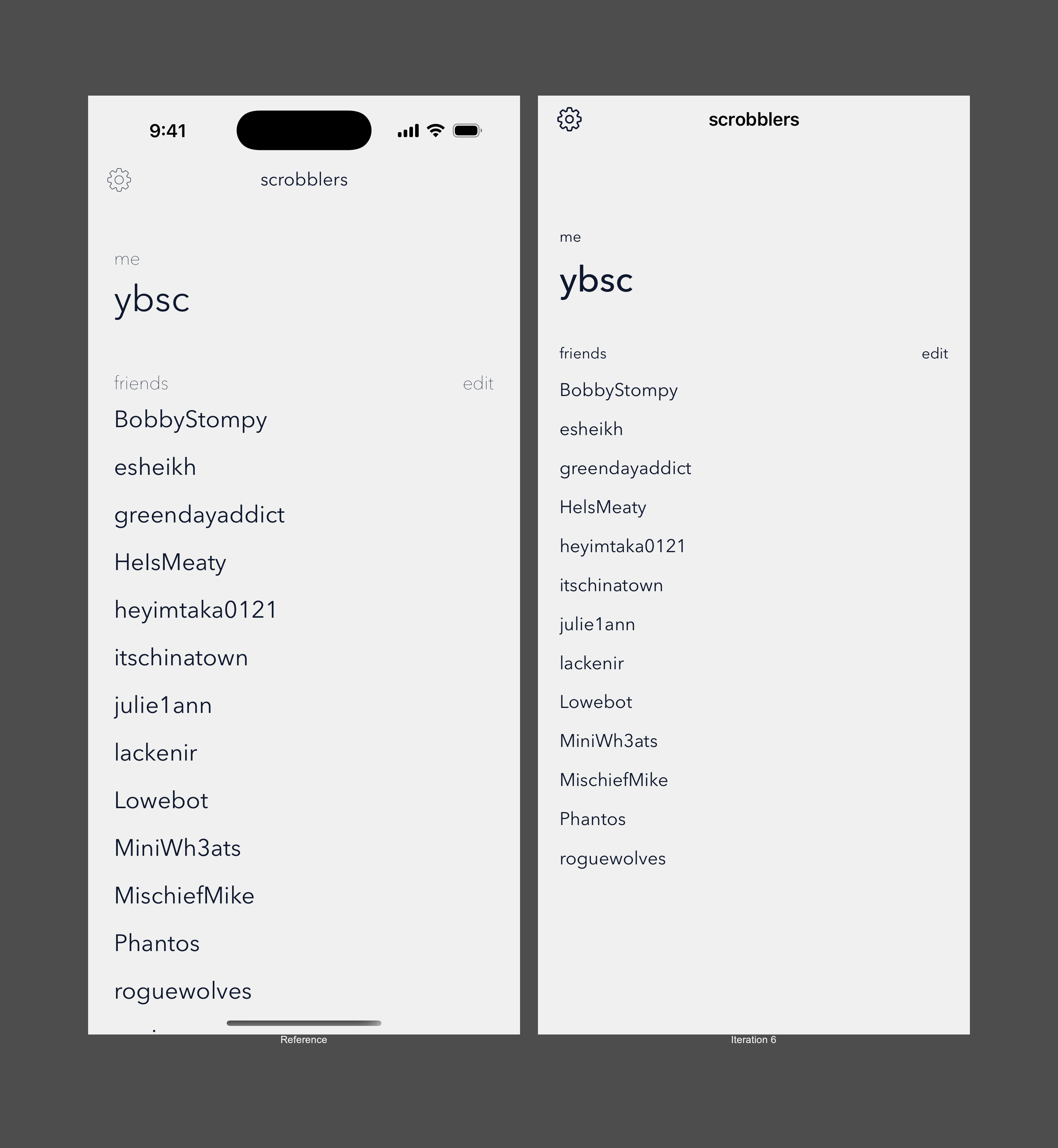 Iteration 6: Font weights are still wrong