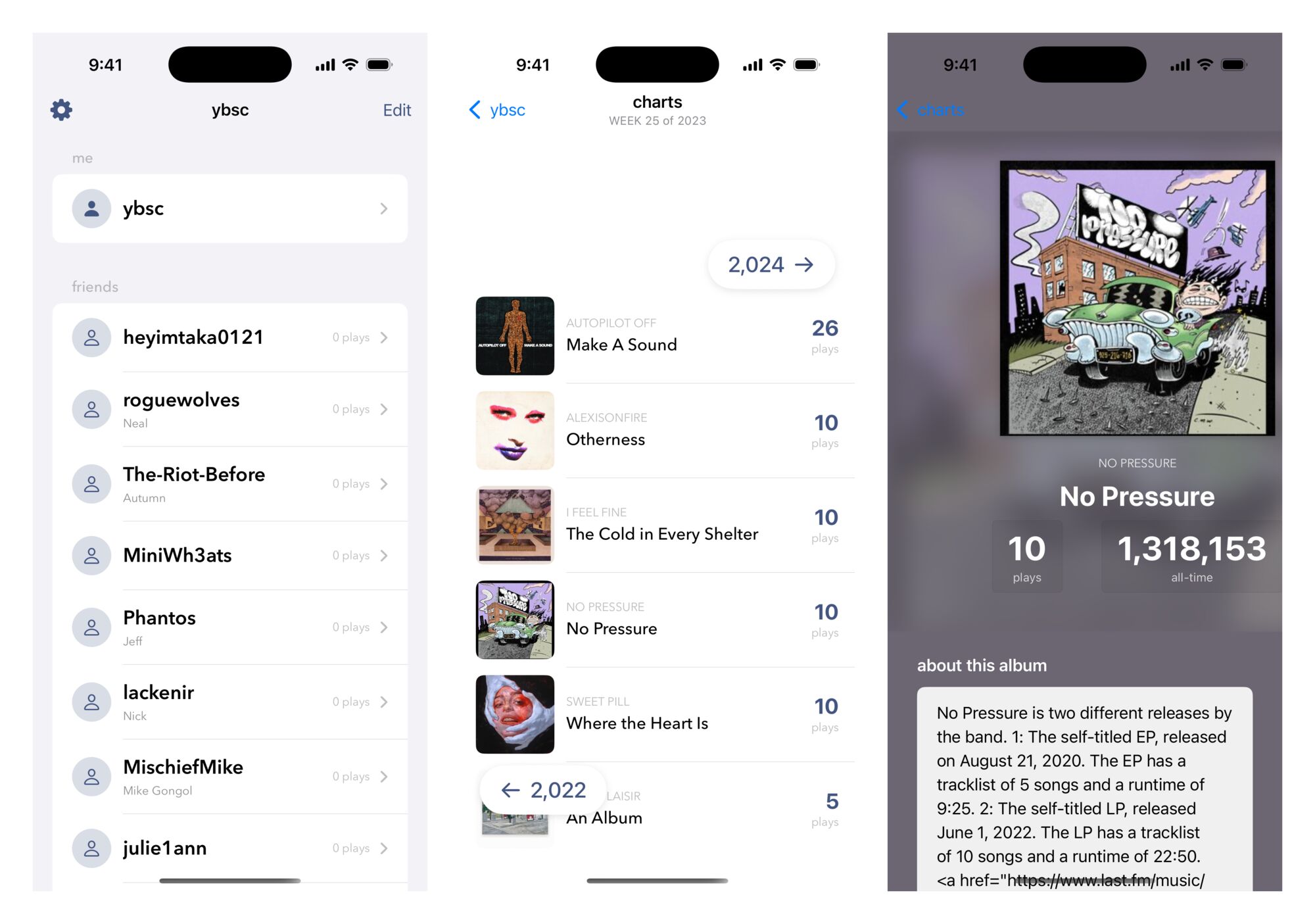 Screenshots of the app after day 1: basic scaffolding and initial SwiftUI implementation Screenshots of the app after day 1: basic scaffolding and initial SwiftUI implementation