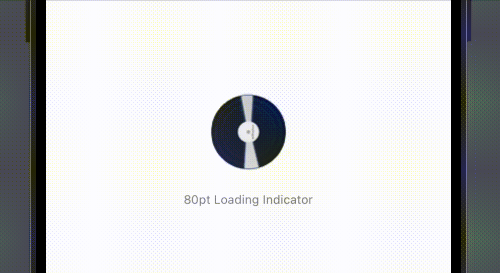 Vinyl loading spinner animation showing the rotating record effect Vinyl loading spinner animation showing the rotating record effect